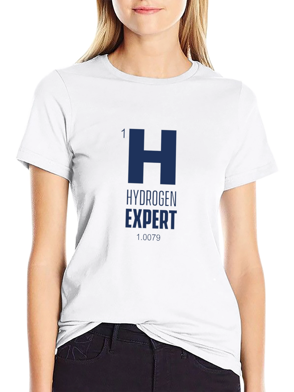 Hydrogen Expert T-Shirt - Periodic Table Science Tee