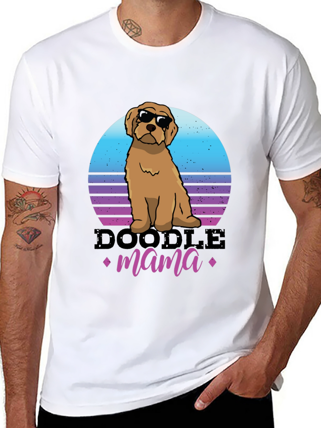 Doodle Mama T-Shirt - Dog Lover Tee
