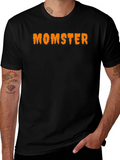 Momster Halloween T-Shirt - Black Tee