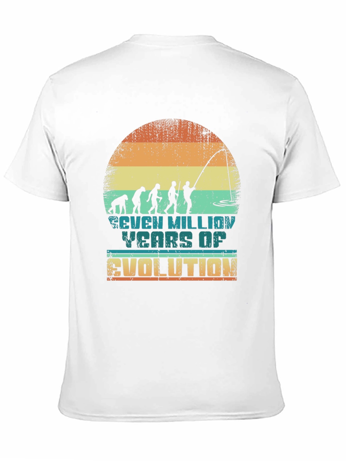 Evolution Fishing Graphic Tee