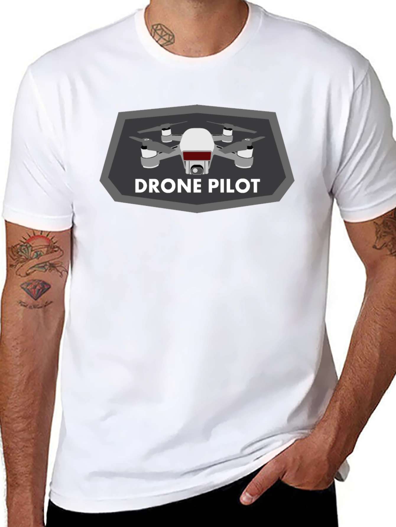 Drone Pilot Graphic T-Shirt