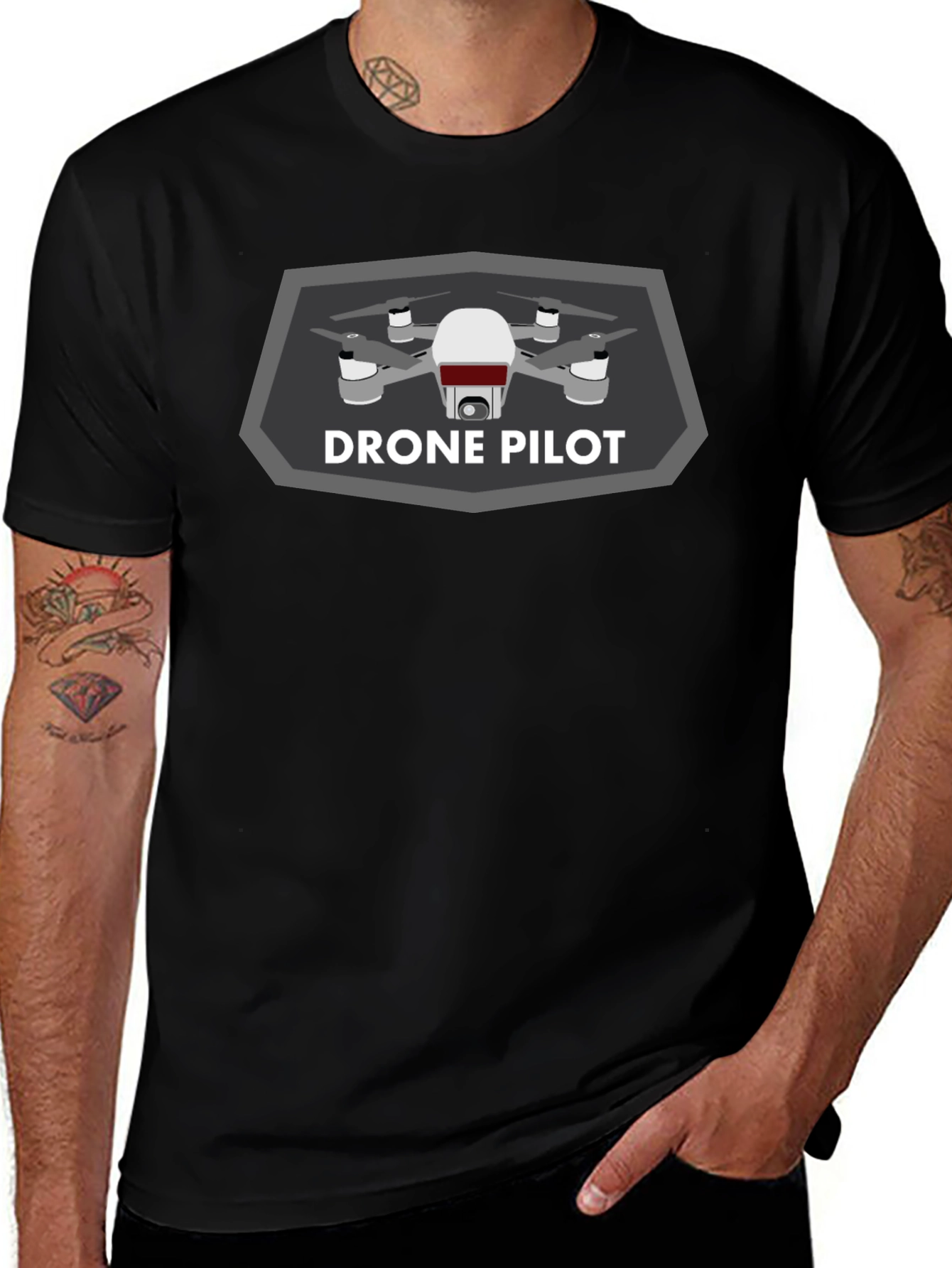Drone Pilot Graphic T-Shirt