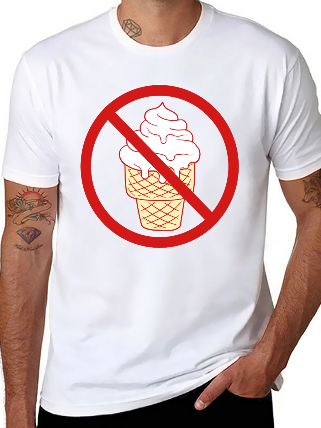 No Ice Cream T-Shirt