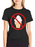 No Ice Cream T-Shirt