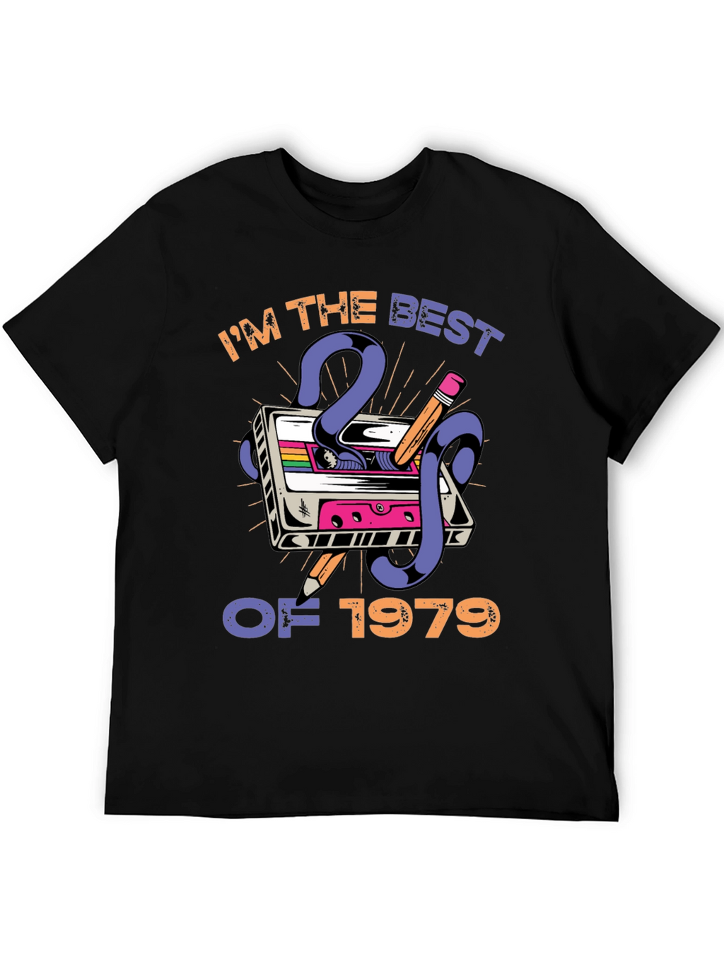 Best of 1979 Cassette Tape Graphic T-Shirt