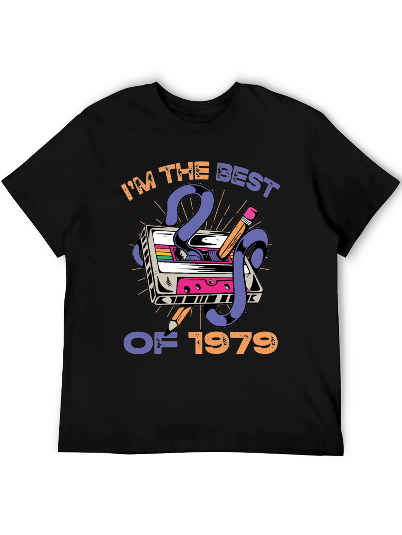 Best of 1979 Cassette Tape Graphic T-Shirt