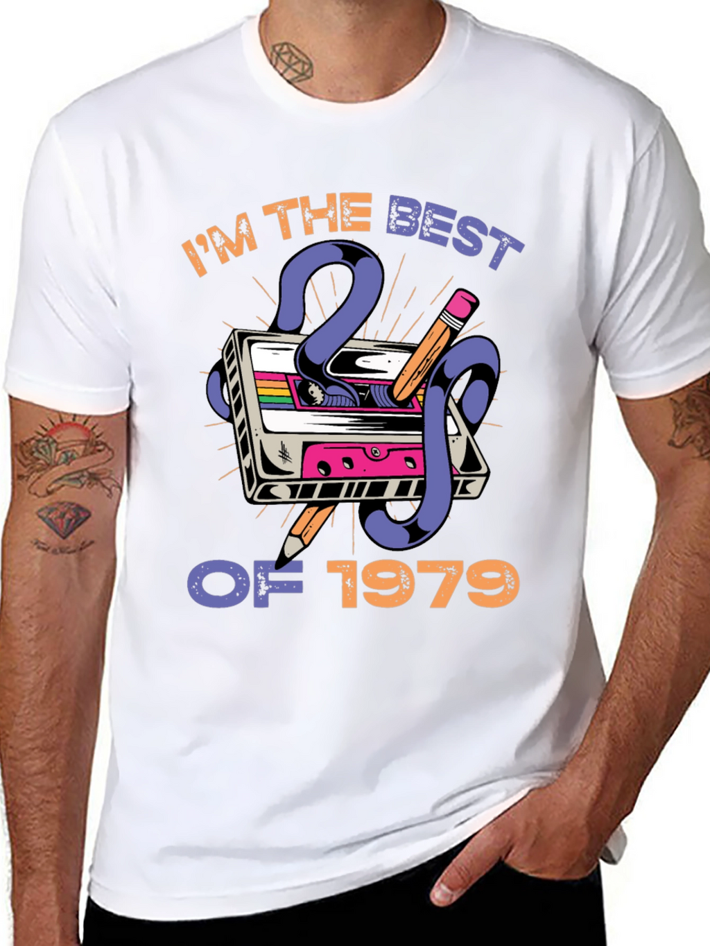 Best of 1979 Cassette Tape Graphic T-Shirt