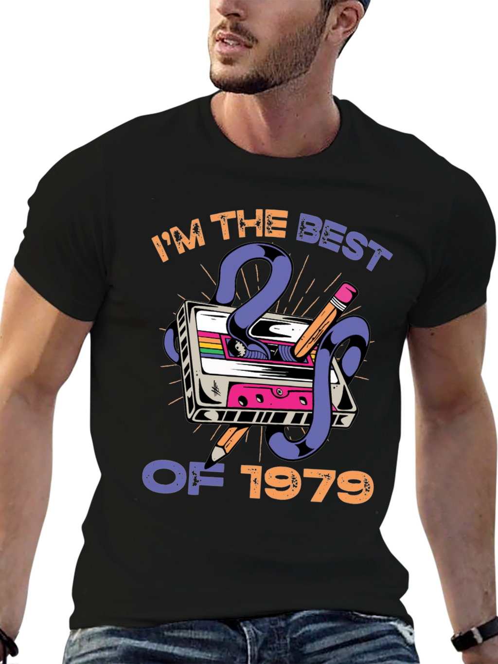 Best of 1979 Cassette Tape Graphic T-Shirt