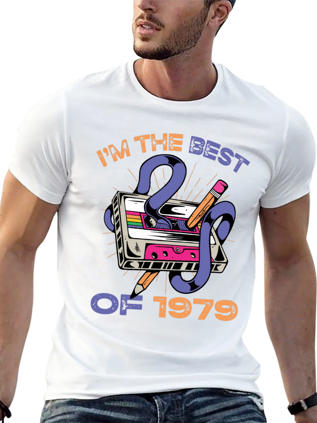 Best of 1979 Cassette Tape Graphic T-Shirt