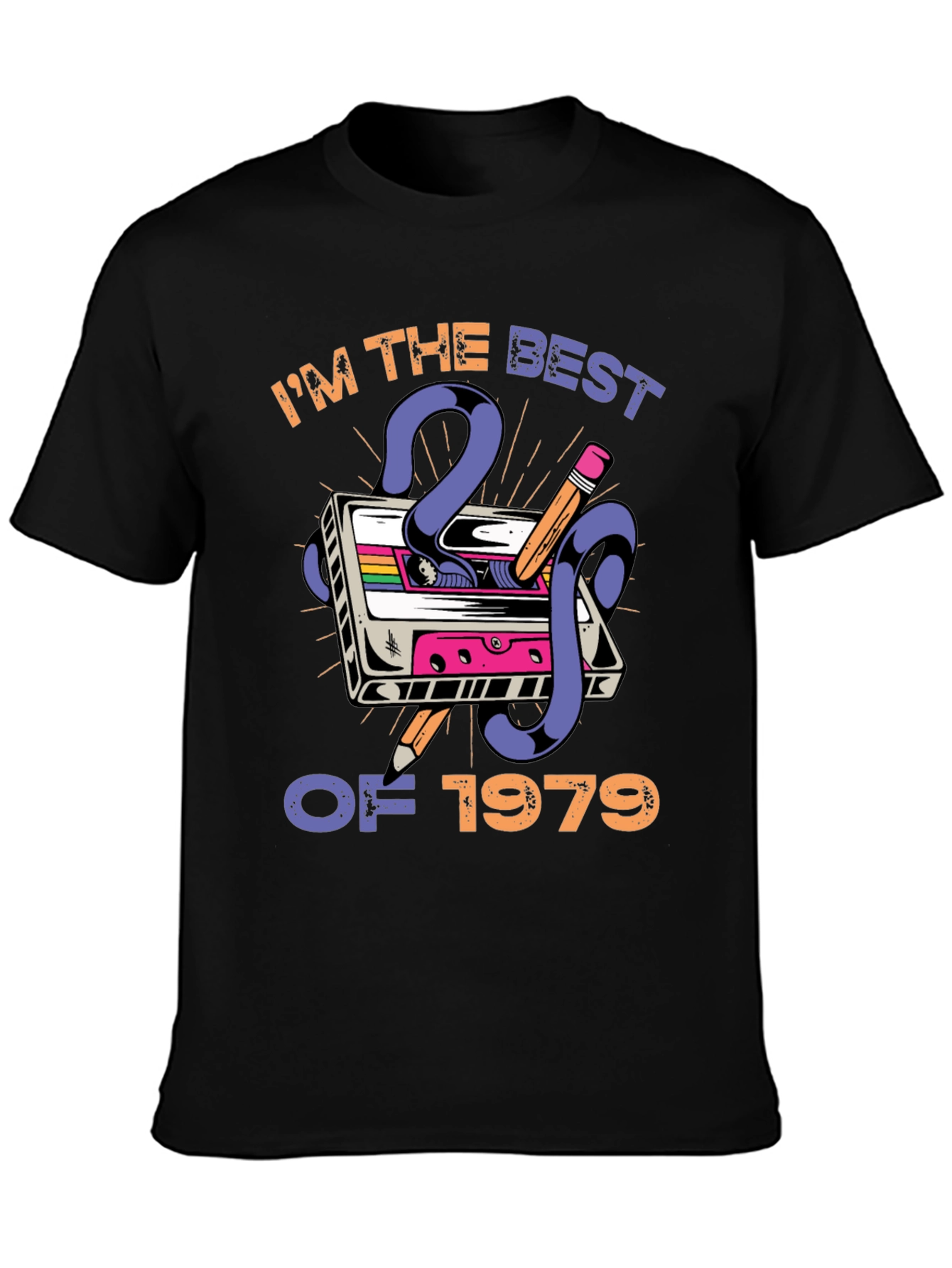 Best of 1979 Cassette Tape Graphic T-Shirt