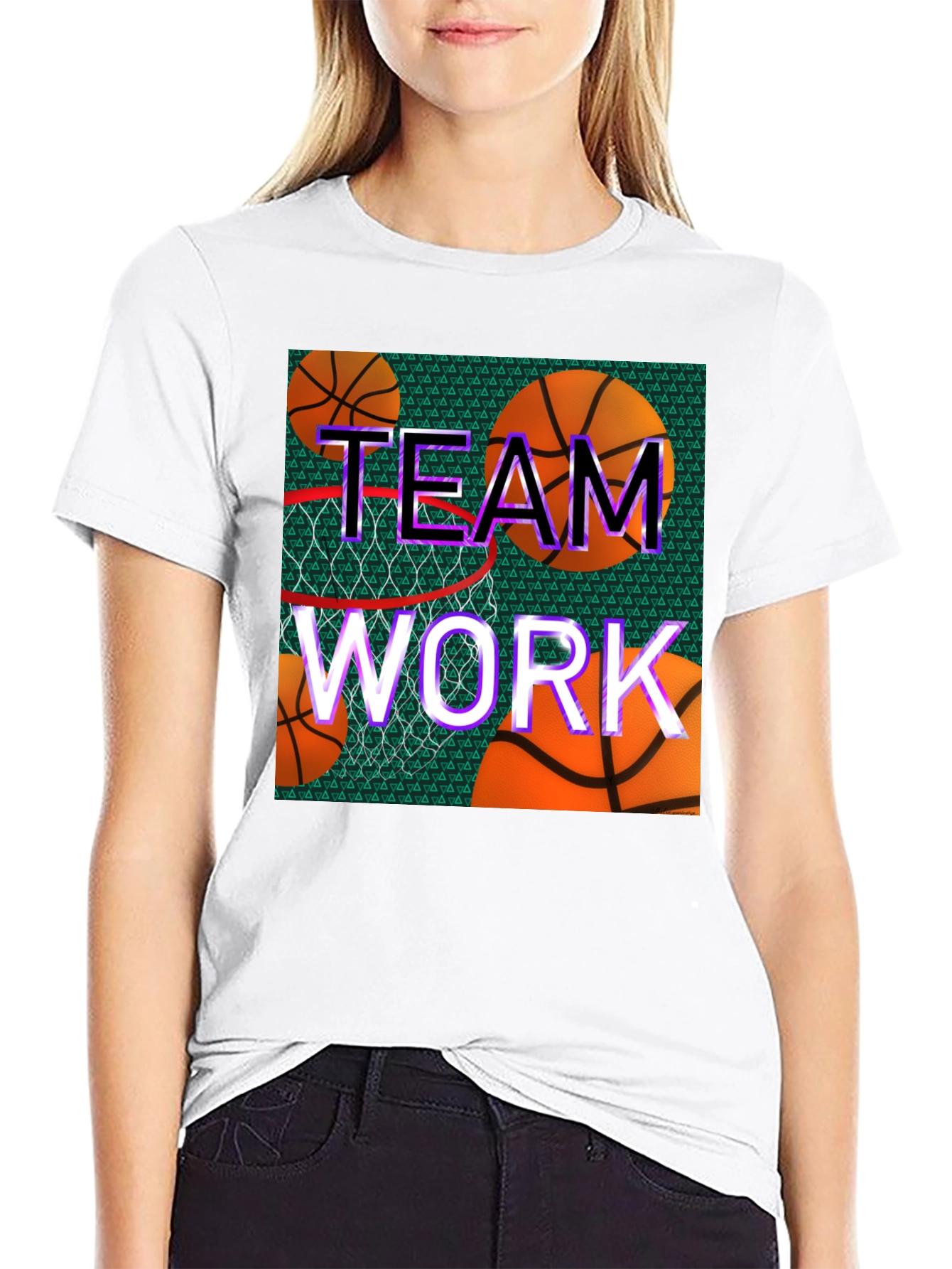 Teamwork Basketball T-Shirt