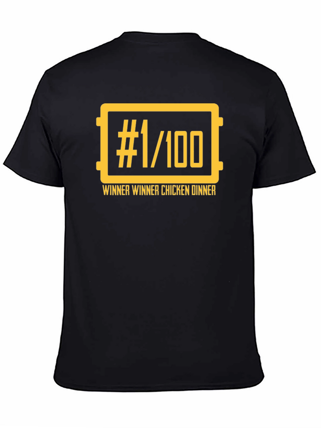 Winner Winner Chicken Dinner T-Shirt - Black Gaming Tee