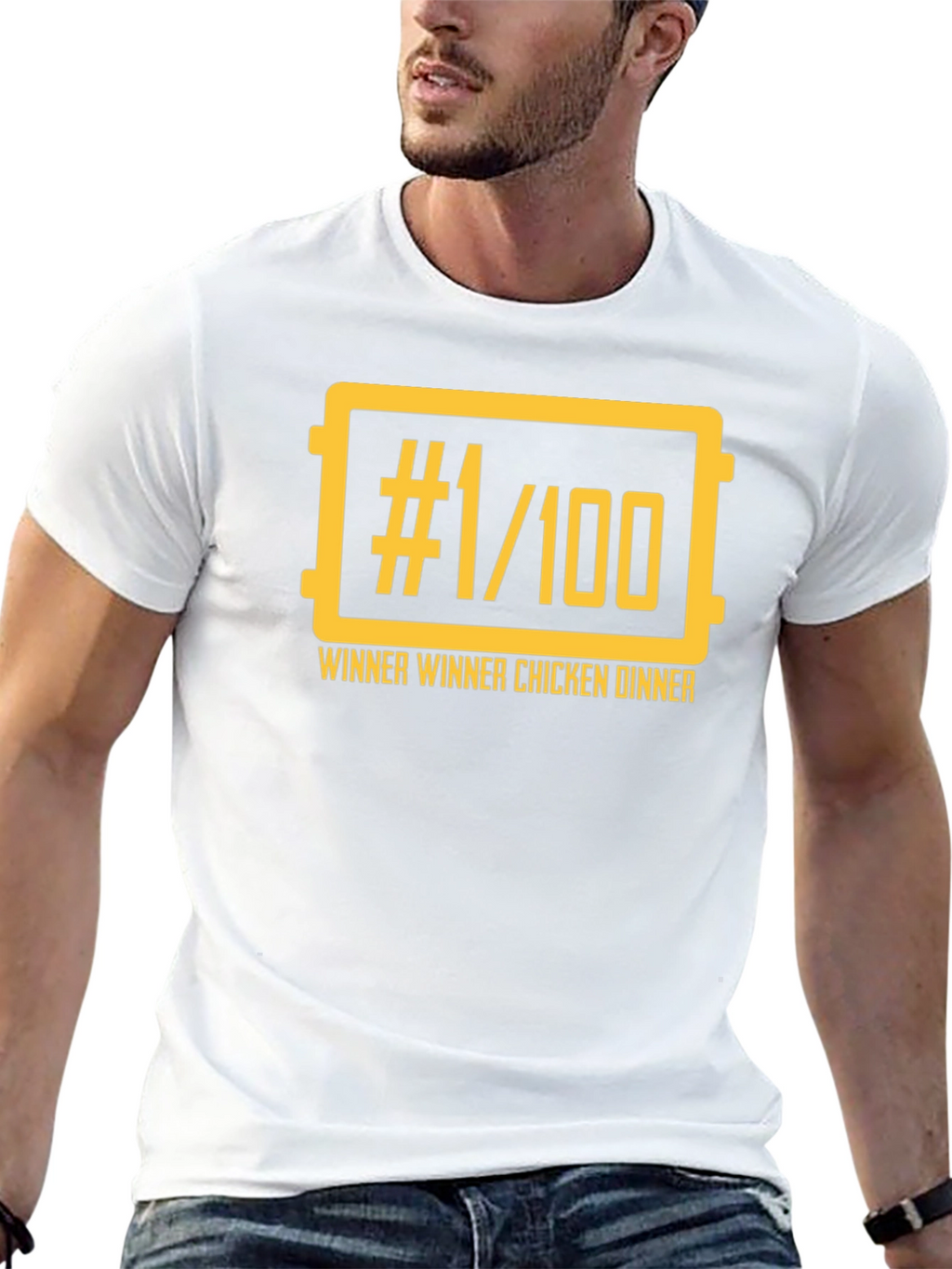 Winner Winner Chicken Dinner T-Shirt - Black Gaming Tee