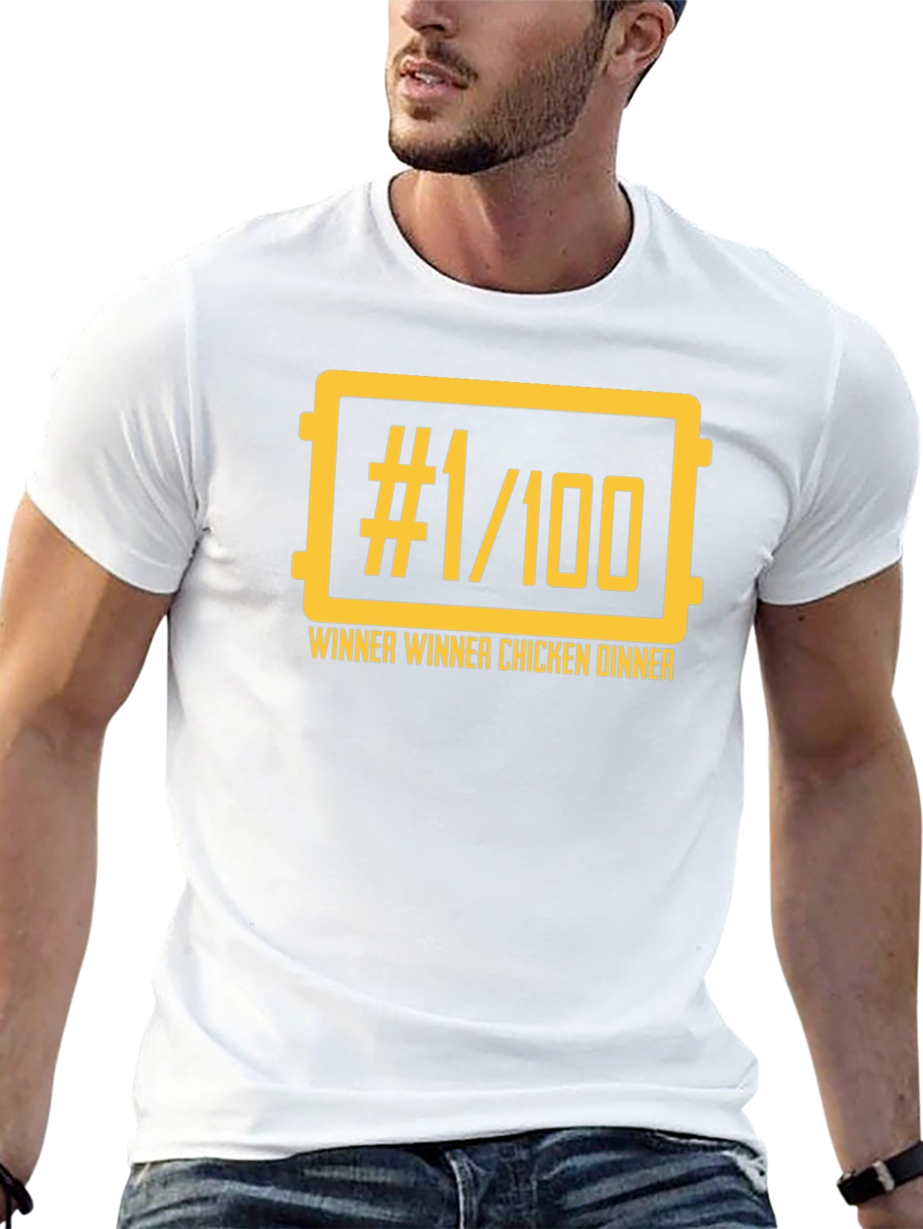 Winner Winner Chicken Dinner T-Shirt - Black Gaming Tee