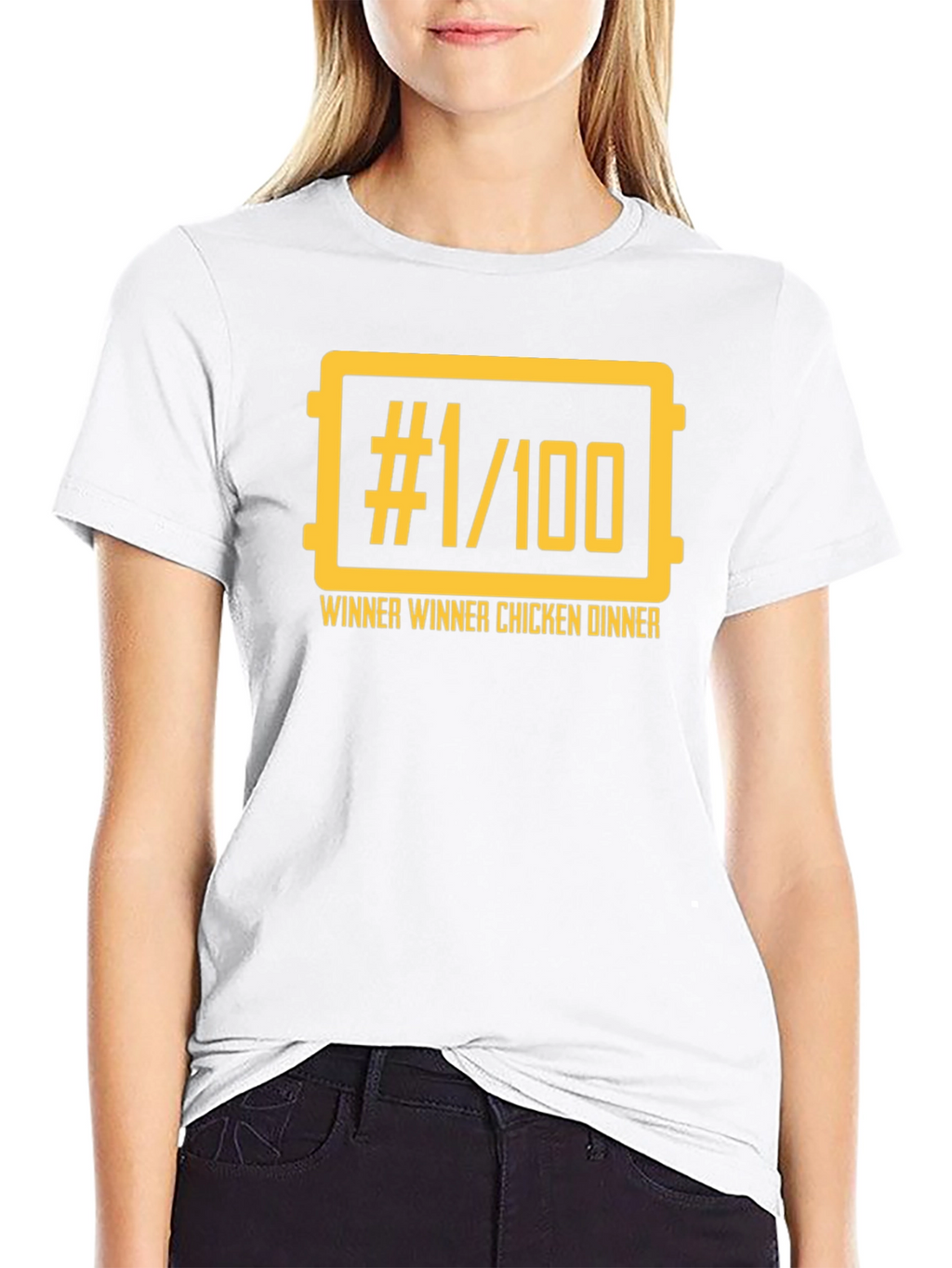 Winner Winner Chicken Dinner T-Shirt - Black Gaming Tee