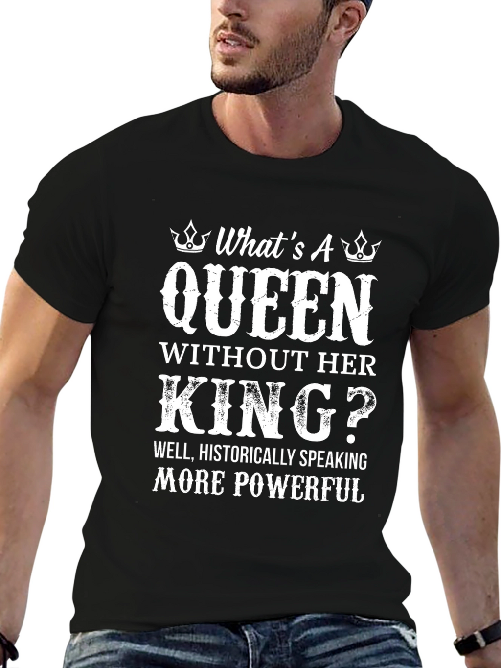 Queen Without King T-Shirt - Powerful Women