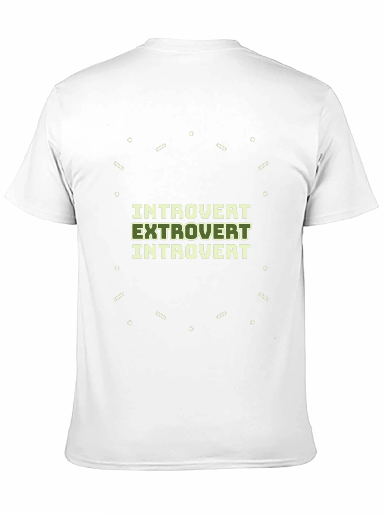 Introvert Extrovert Introvert Graphic Tee