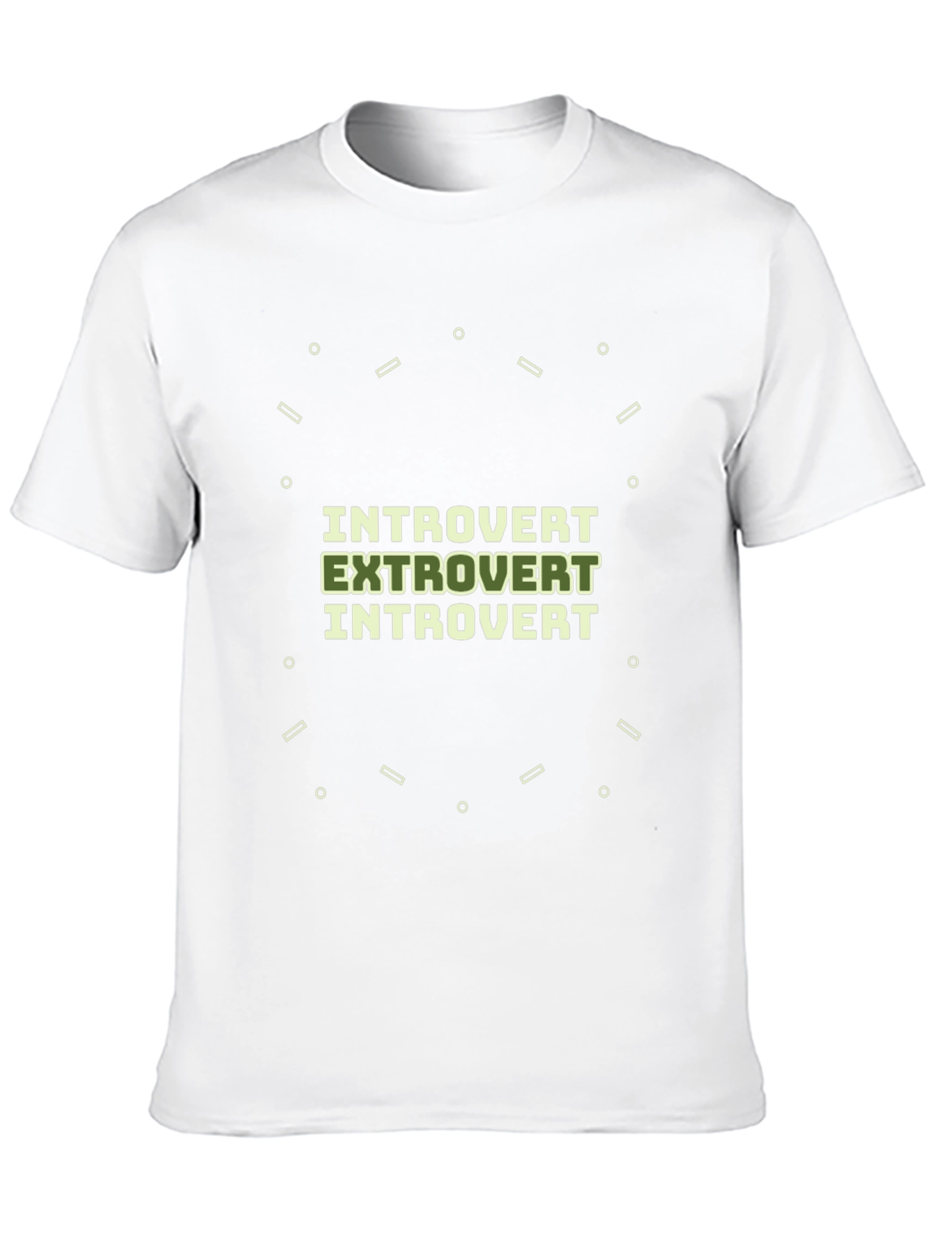 Introvert Extrovert Introvert Graphic Tee