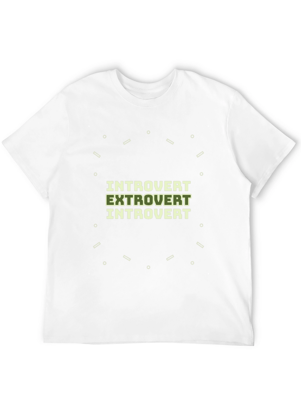 Introvert Extrovert Introvert Graphic Tee