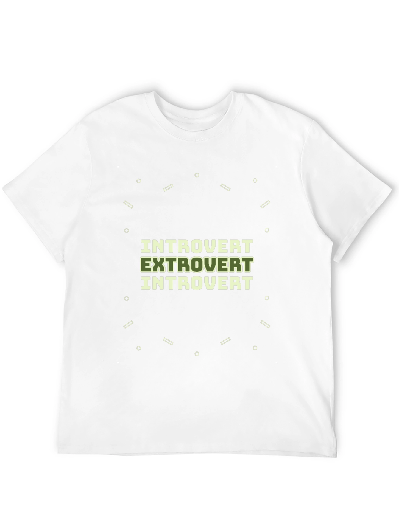 Introvert Extrovert Introvert Graphic Tee