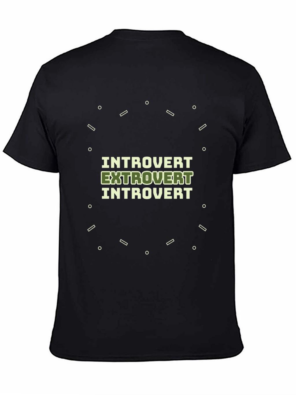 Introvert Extrovert Introvert Graphic Tee