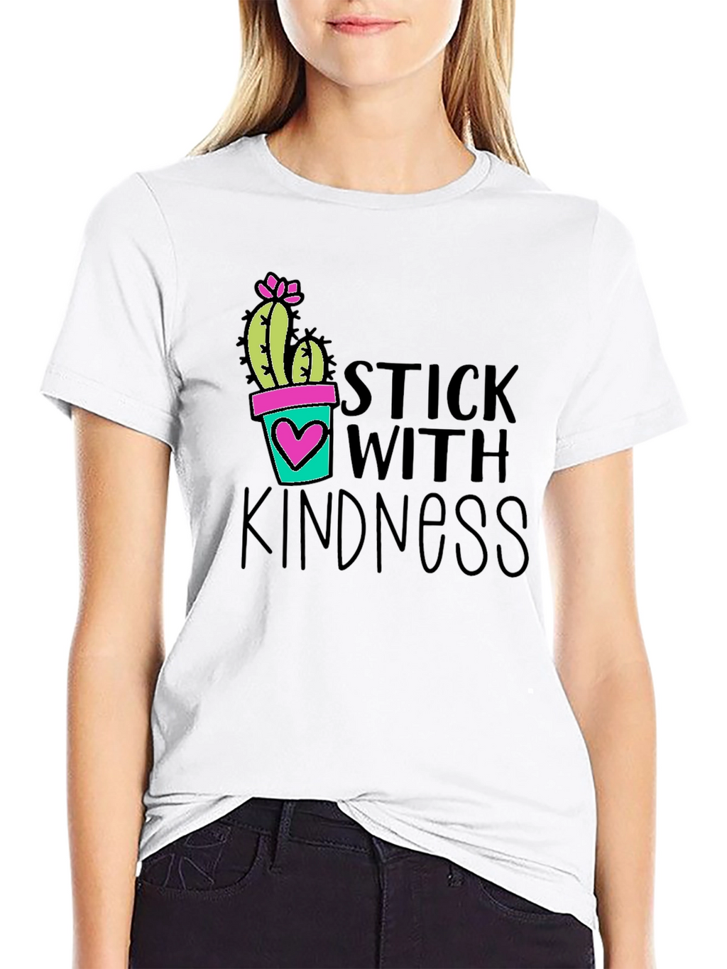 Stick With Kindness Graphic T-Shirt