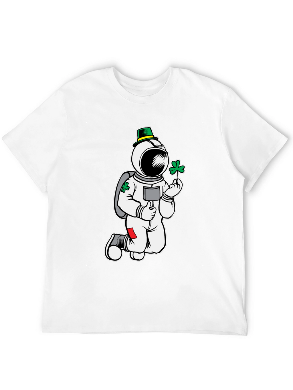 St. Patricks Day Astronaut T-Shirt