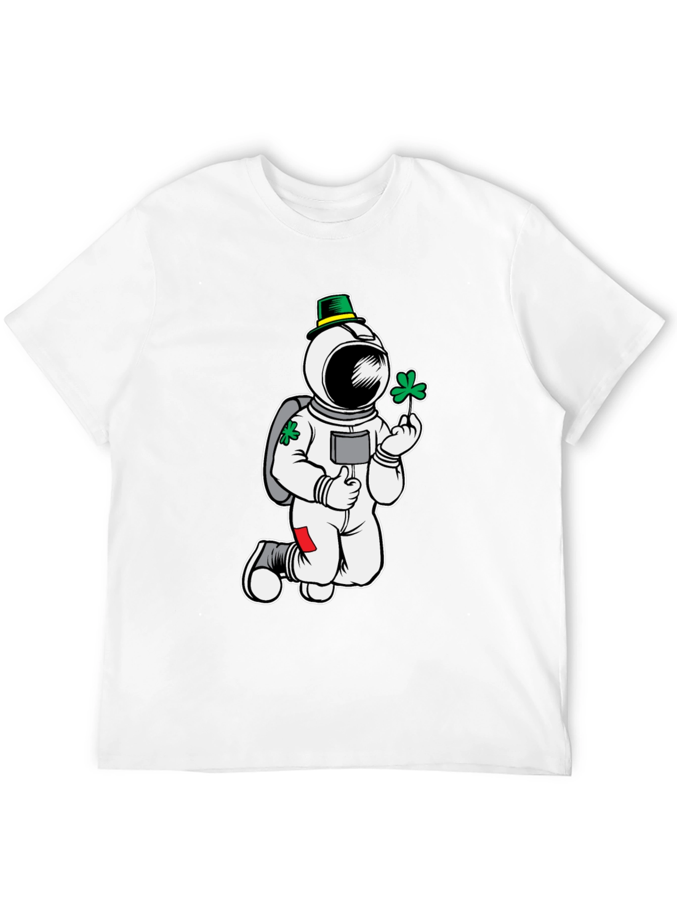 St. Patricks Day Astronaut T-Shirt