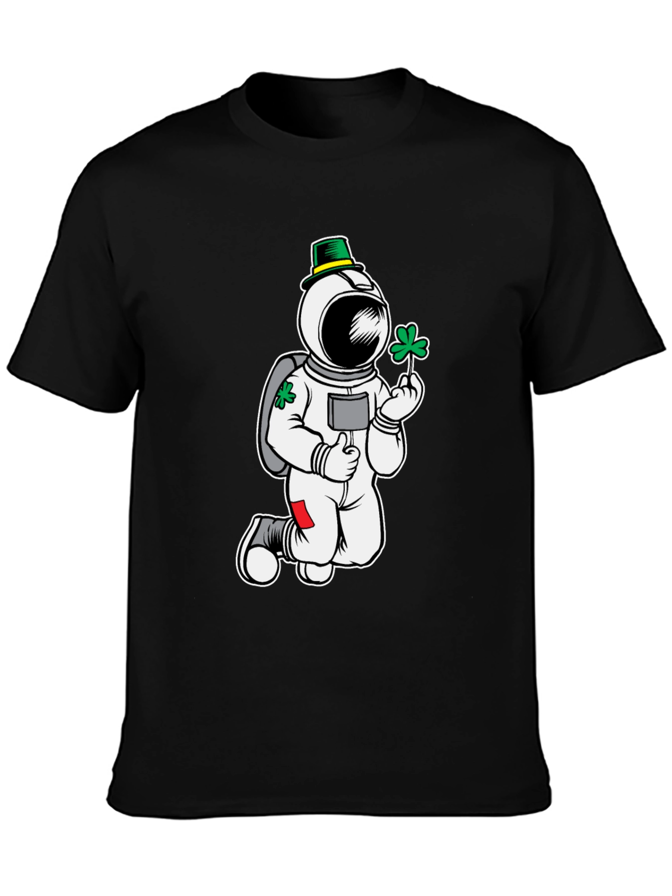 St. Patricks Day Astronaut T-Shirt