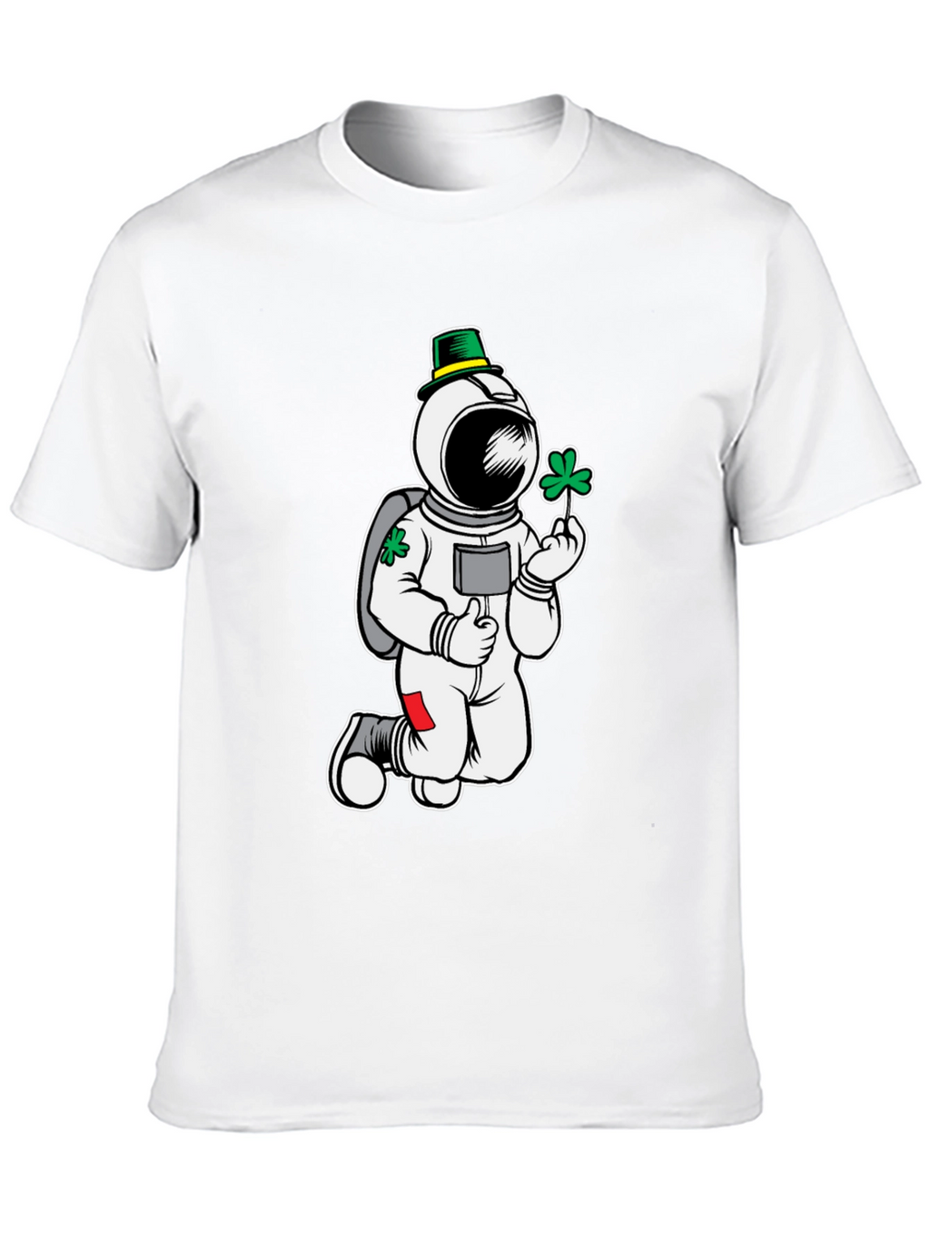 St. Patricks Day Astronaut T-Shirt