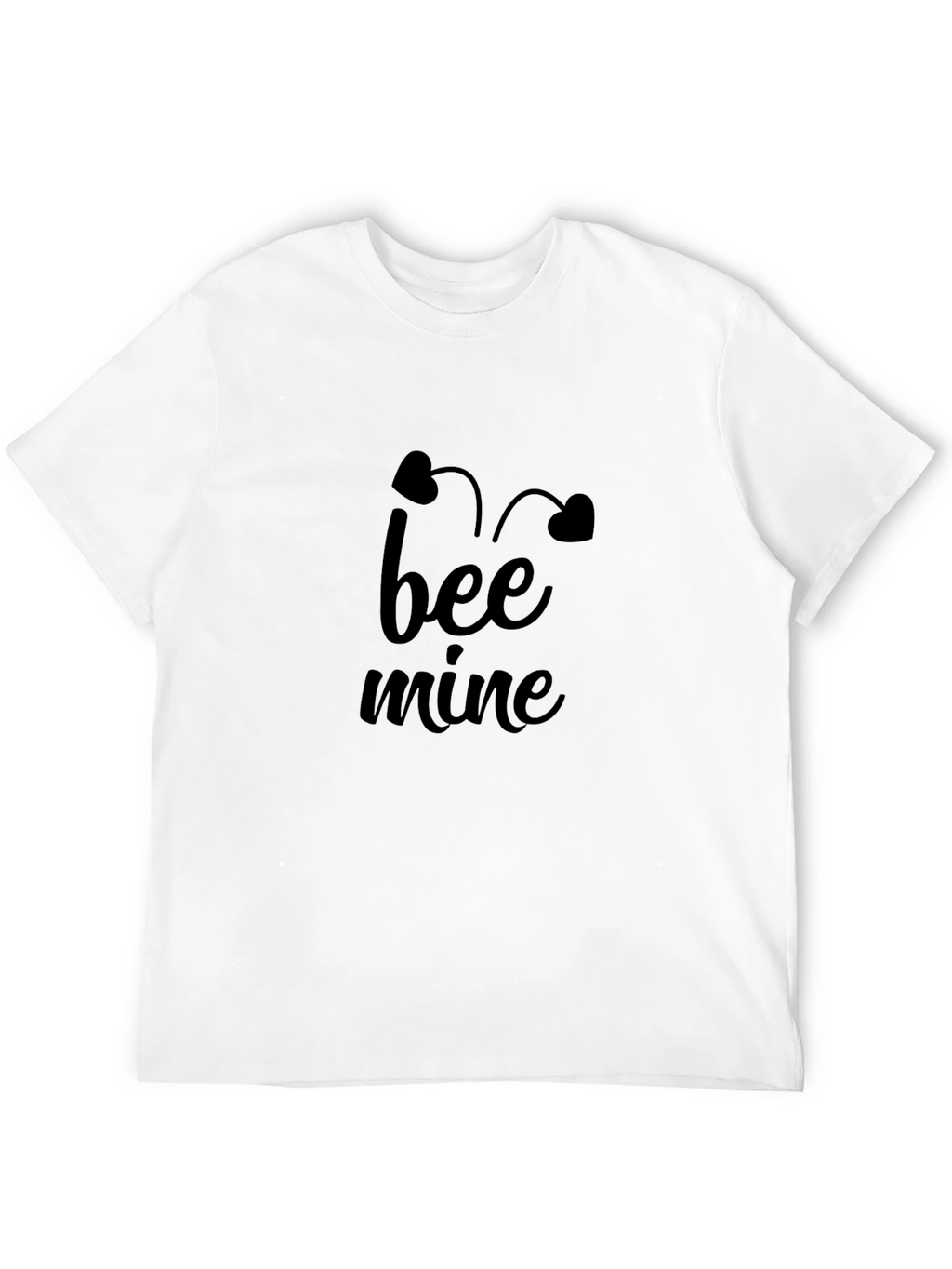Bee Mine Graphic Tee - Black Casual T-Shirt