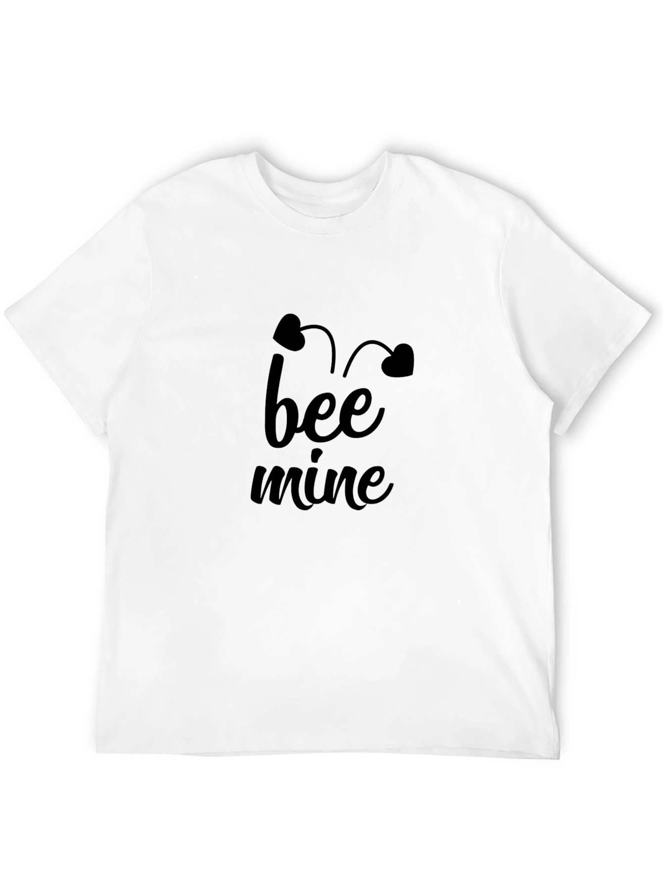 Bee Mine Graphic Tee - Black Casual T-Shirt
