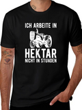 Ich Arbeite in Hektar Tractor T-Shirt