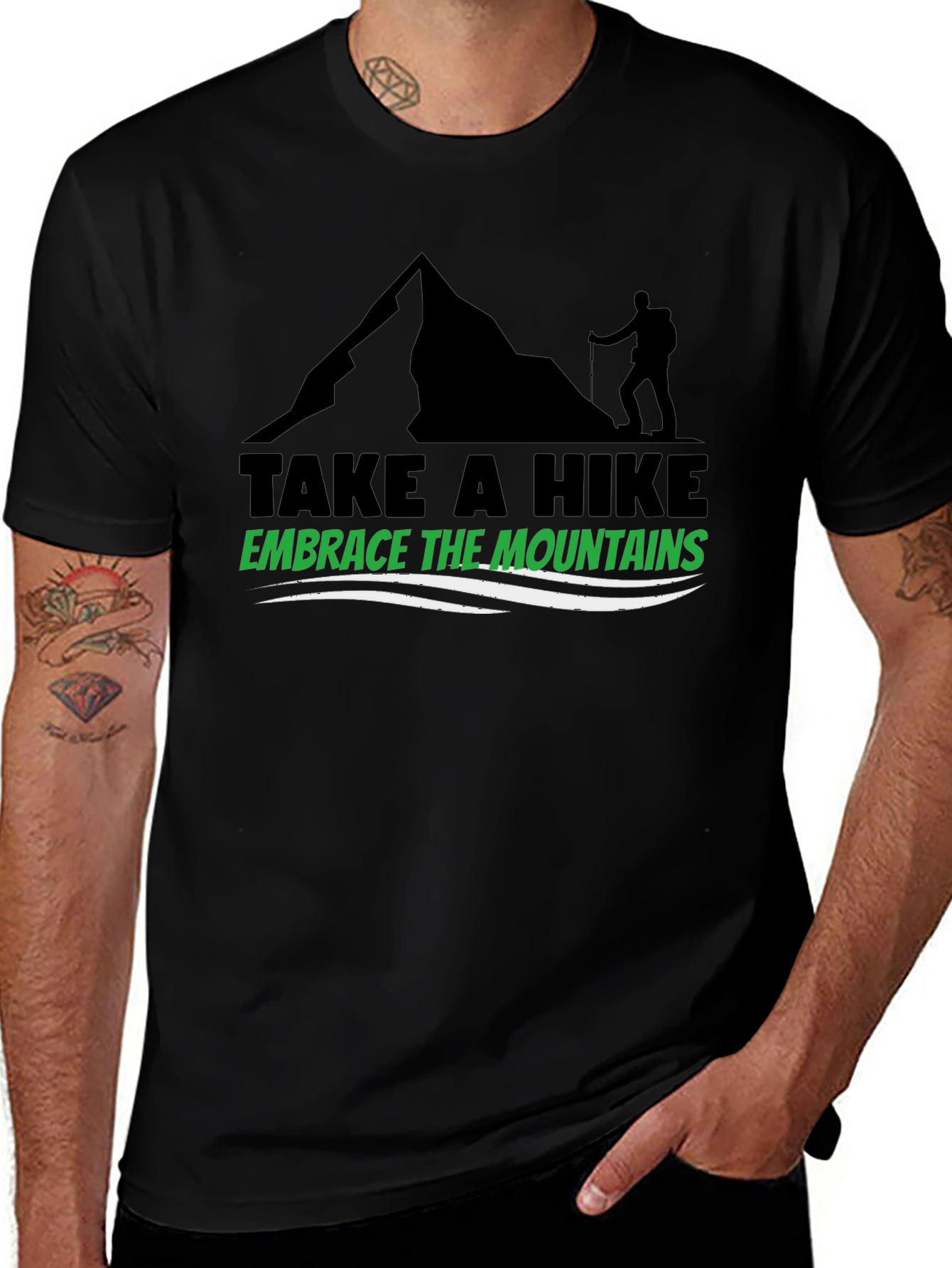 Take A Hike Mountain Graphic Tee