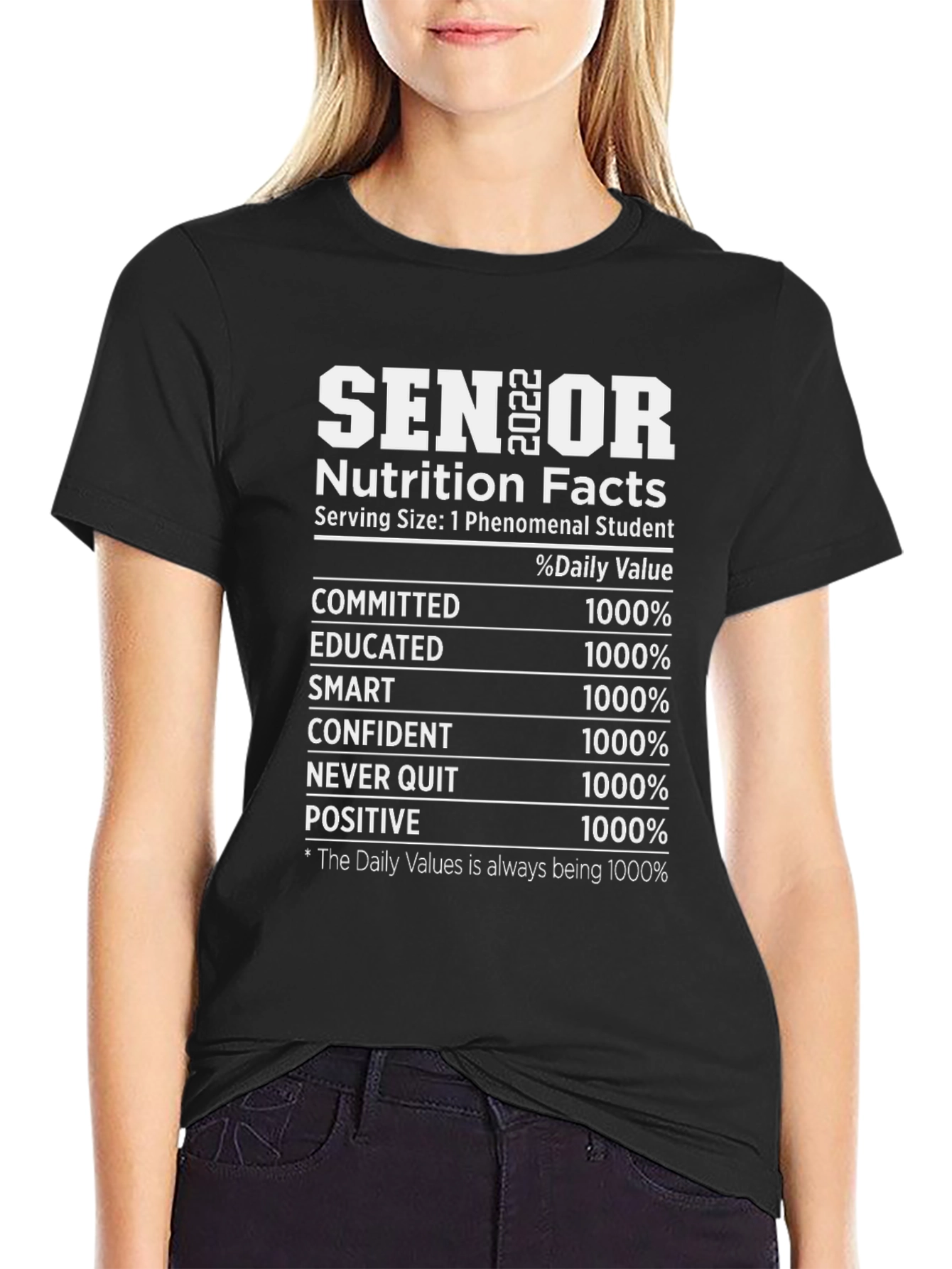 Senior Nutrition Facts T-Shirt