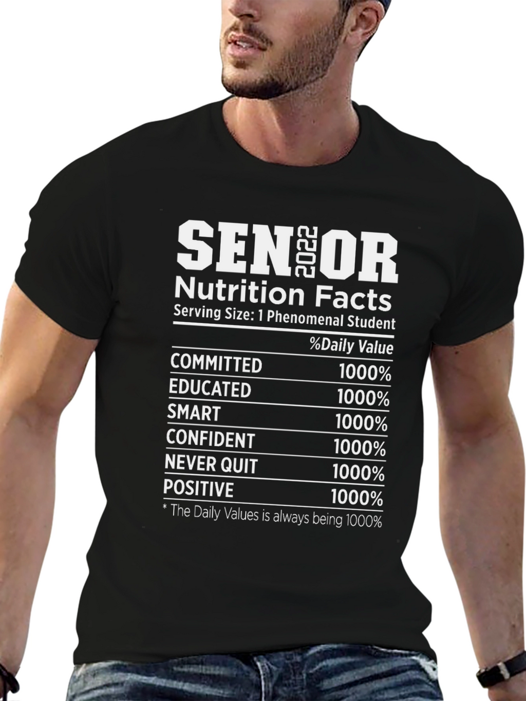 Senior Nutrition Facts T-Shirt
