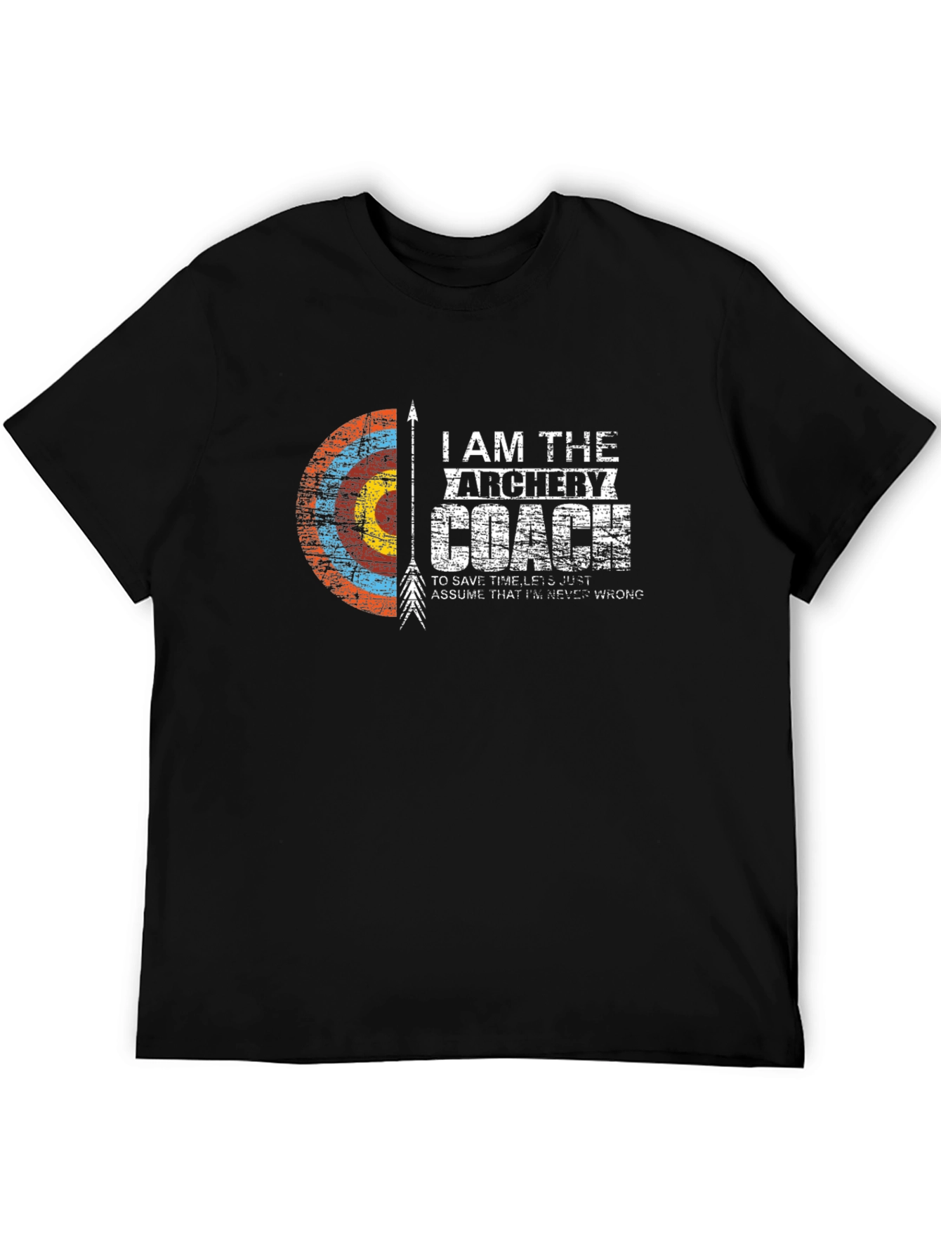 Archery Coach T-Shirt: Funny Gift for Archery Coaches