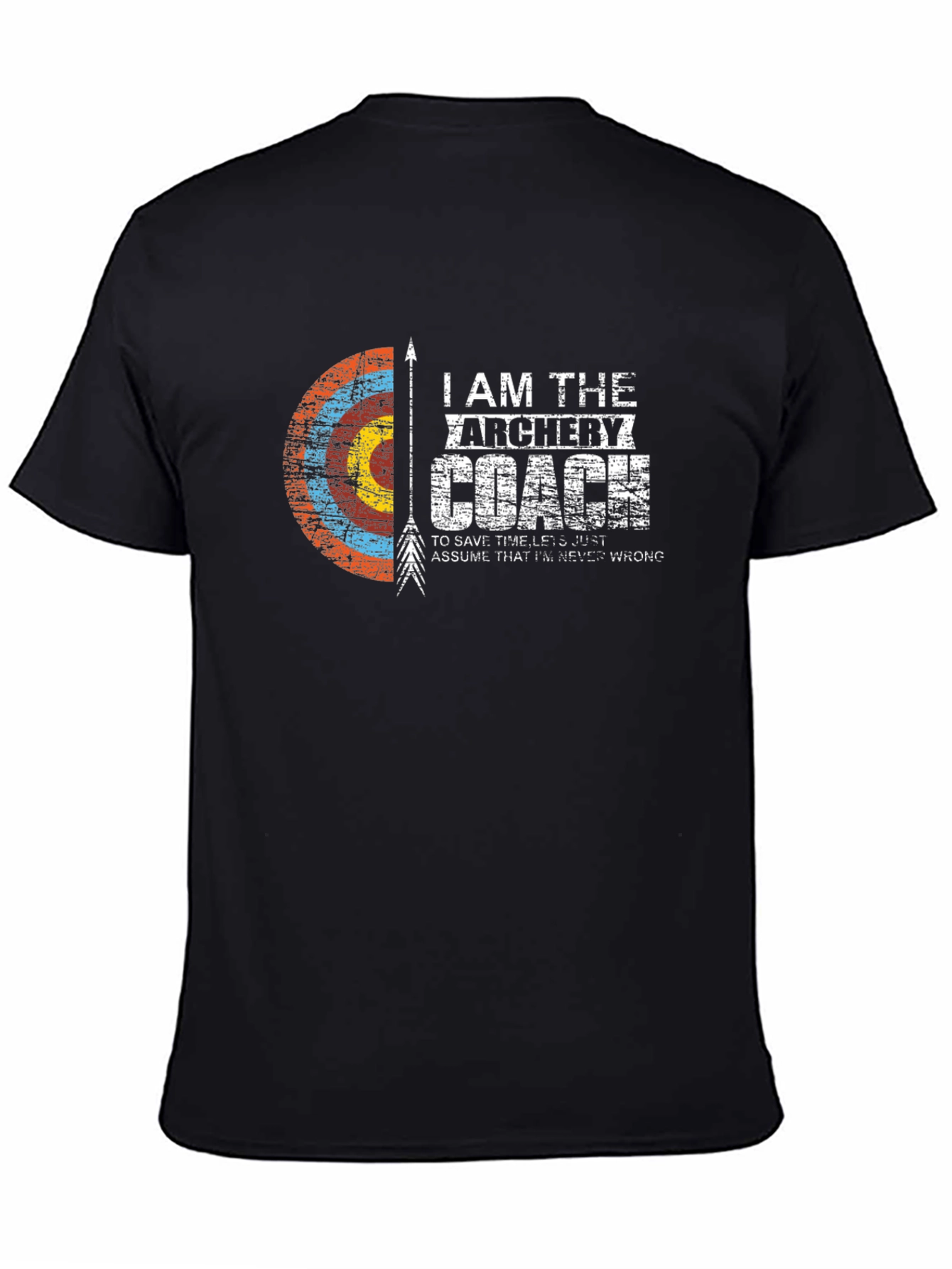 Archery Coach T-Shirt: Funny Gift for Archery Coaches