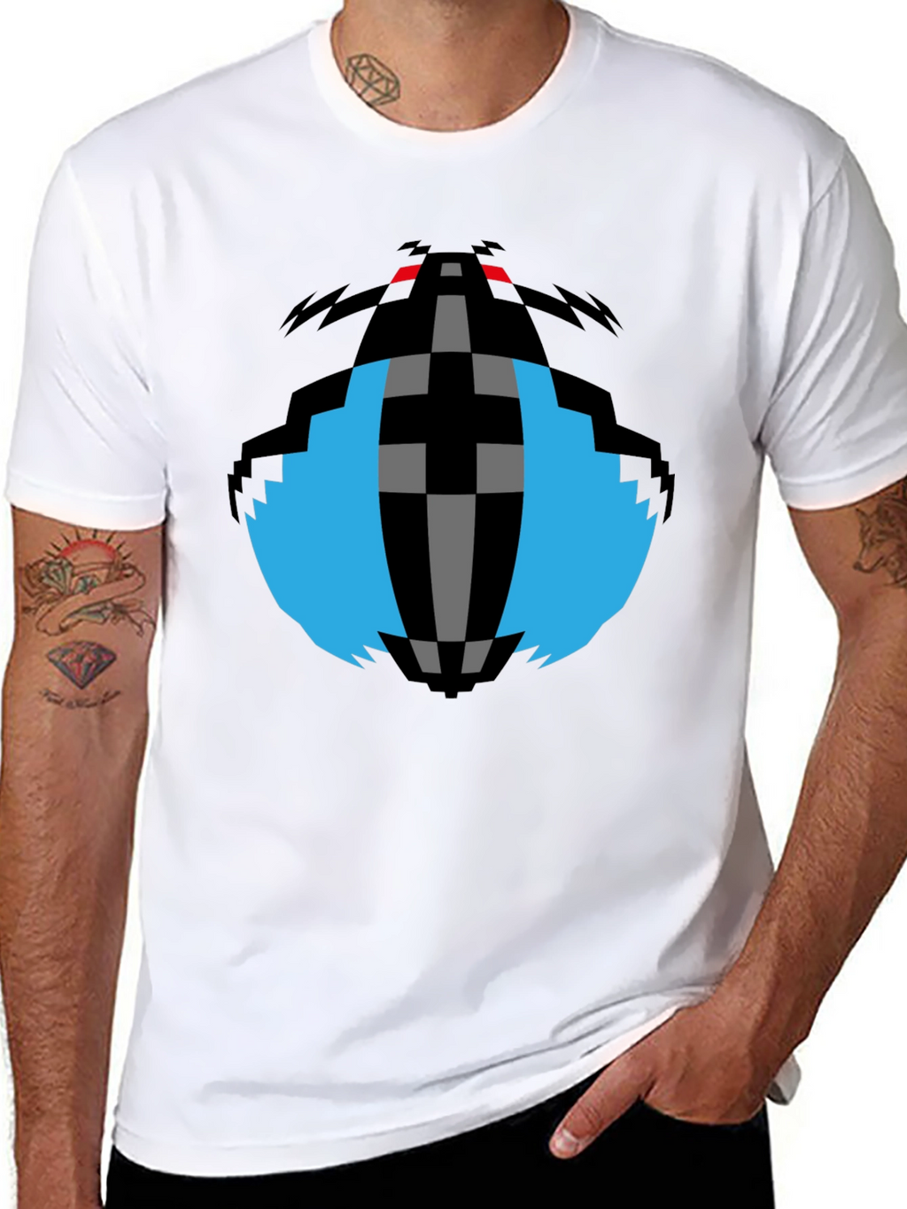 Retro Pixel Art Graphic Tee