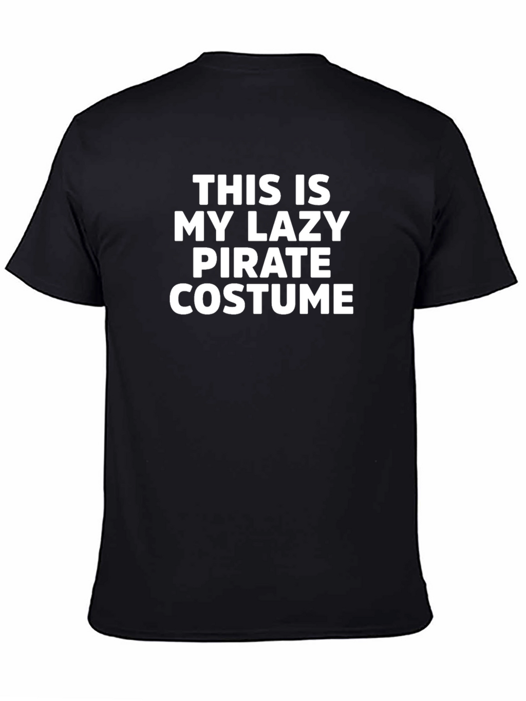 Funny Lazy Pirate Costume T-Shirt