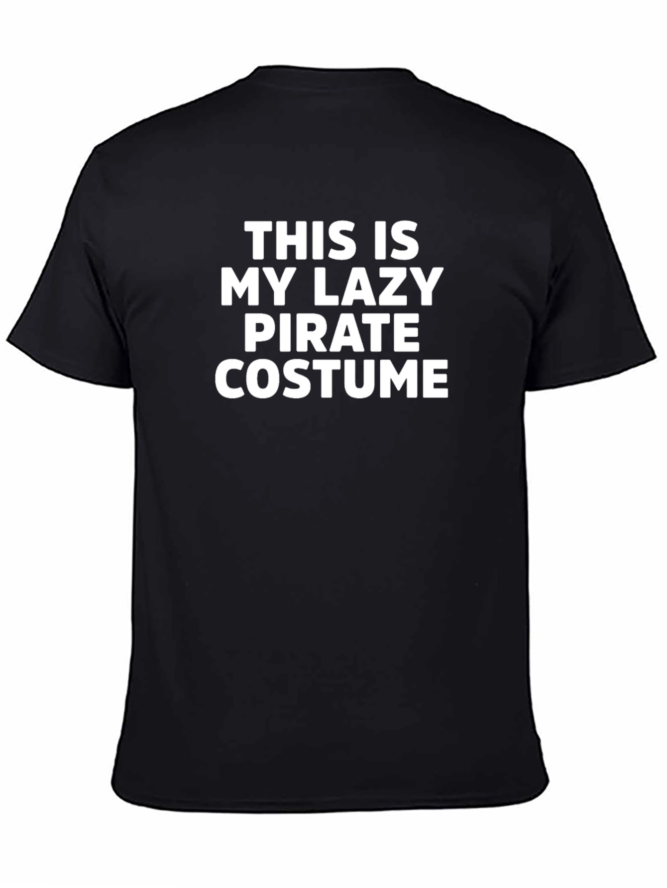 Funny Lazy Pirate Costume T-Shirt