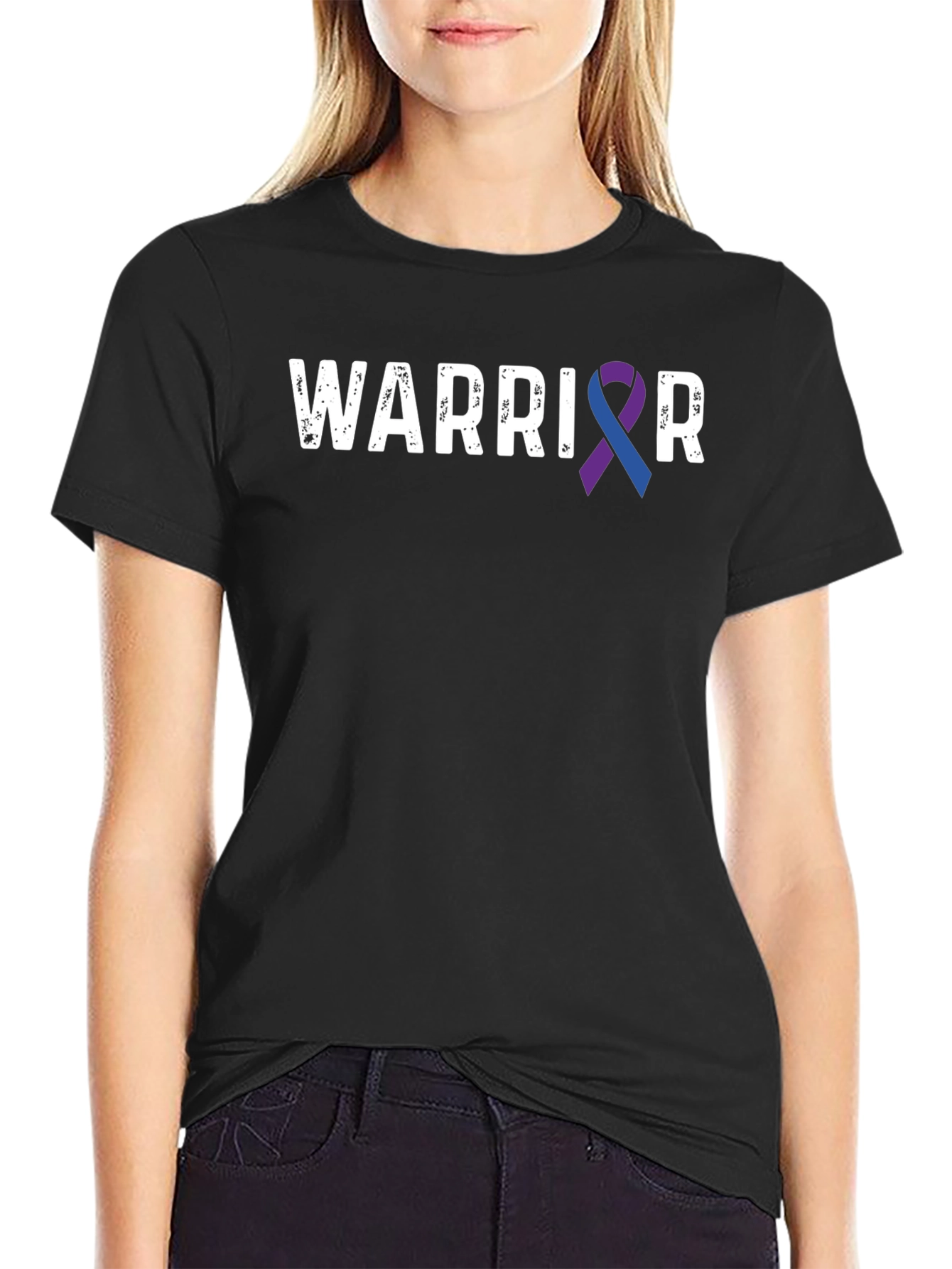 Warrior Awareness Ribbon Graphic Tee