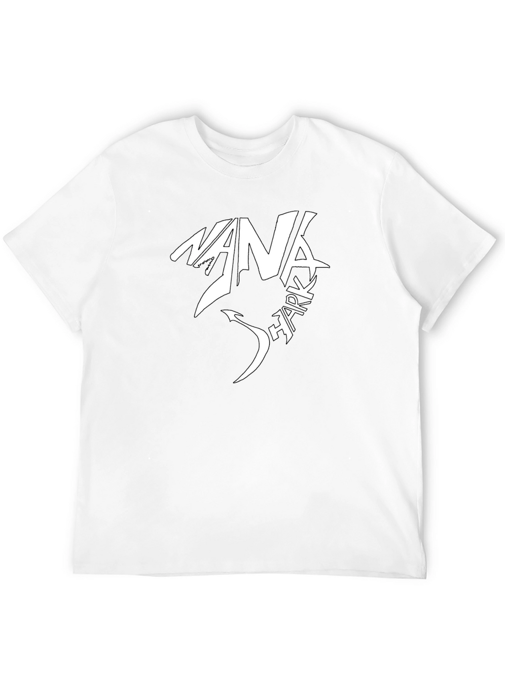 Nana Shark T-Shirt - Novelty Graphic Tee