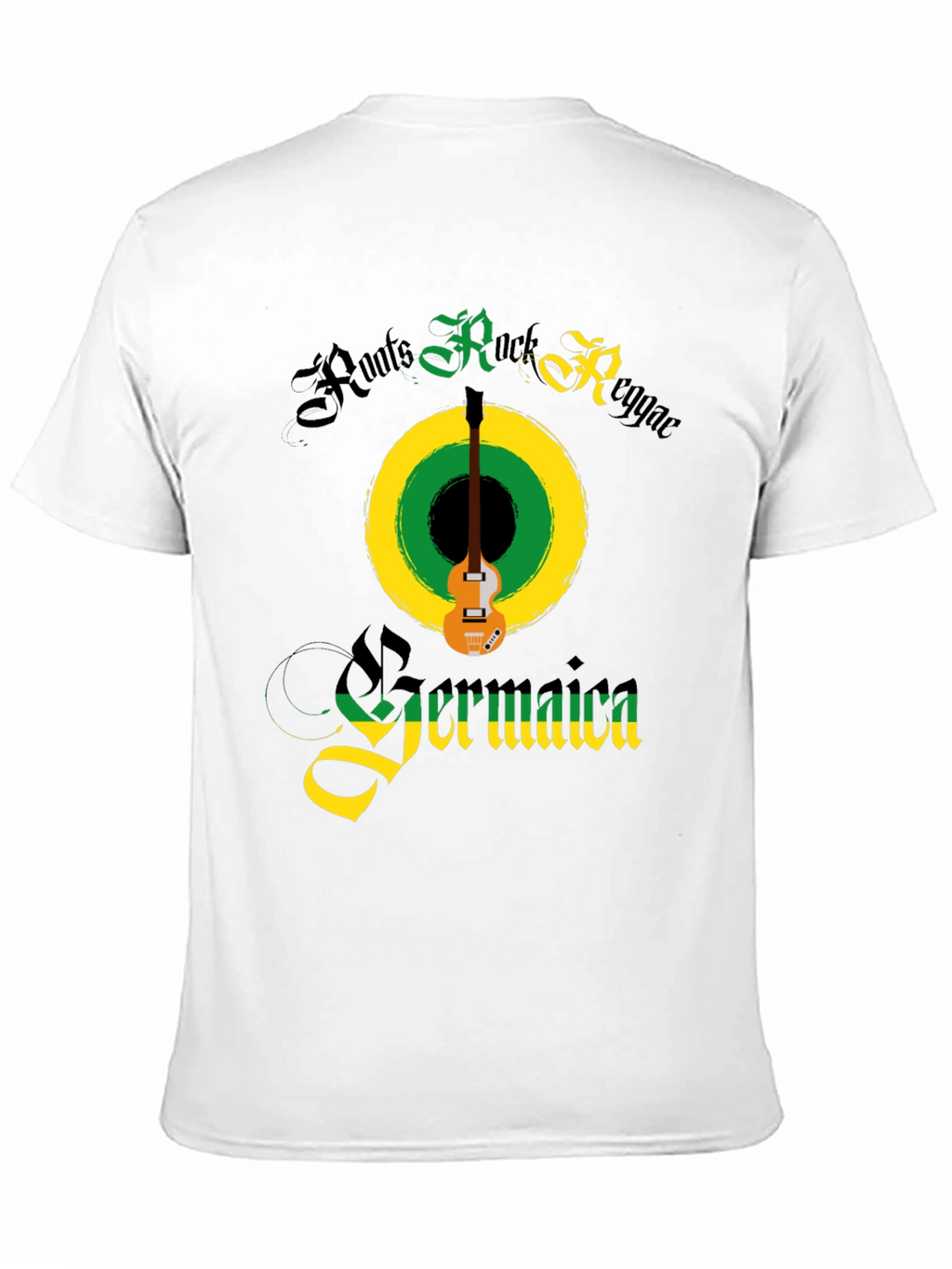 Roots Rock Reggae Jamaica Graphic Tee
