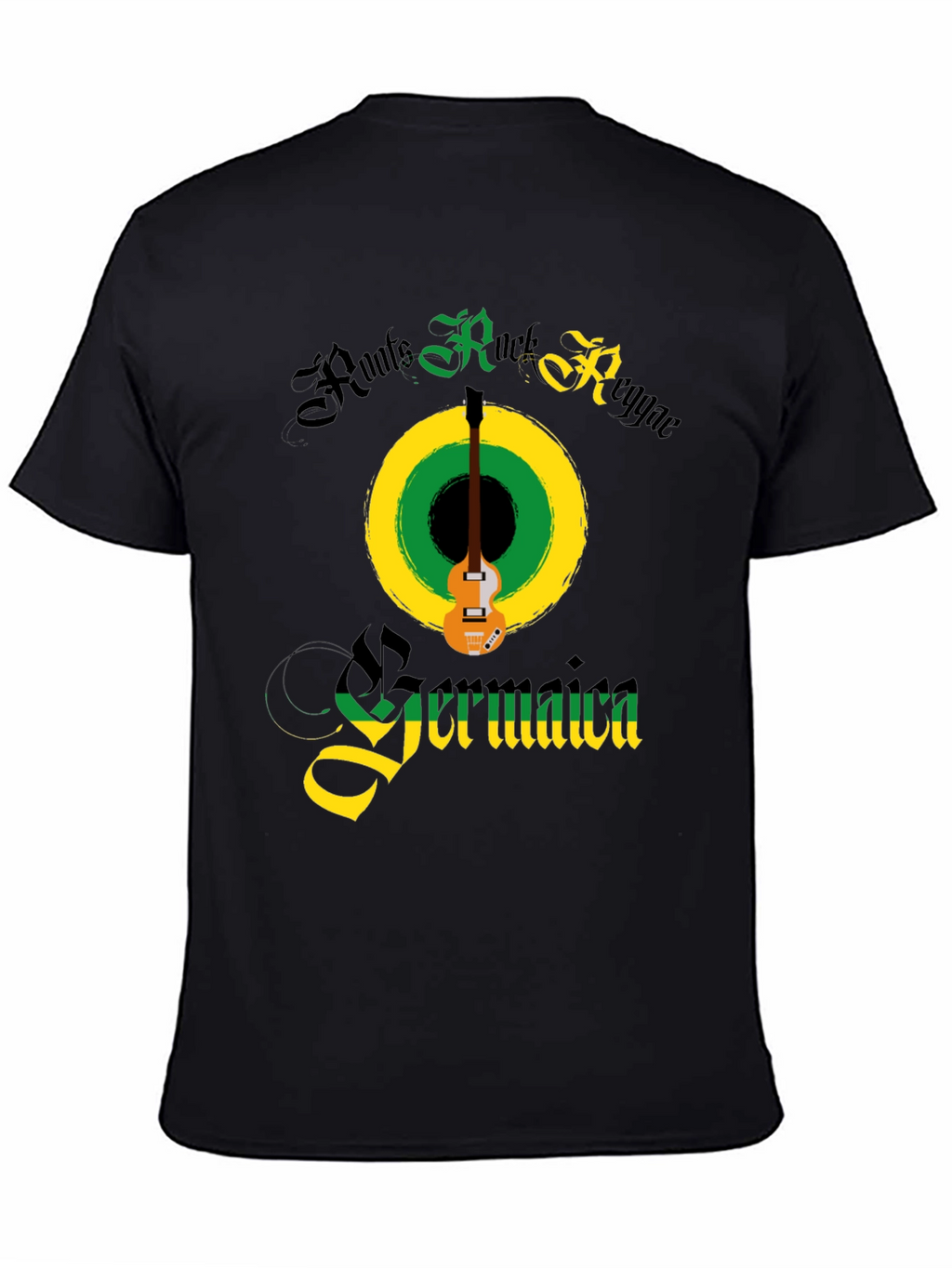 Roots Rock Reggae Jamaica Graphic Tee