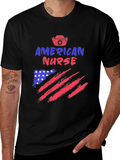 American Nurse Patriotic T-Shirt