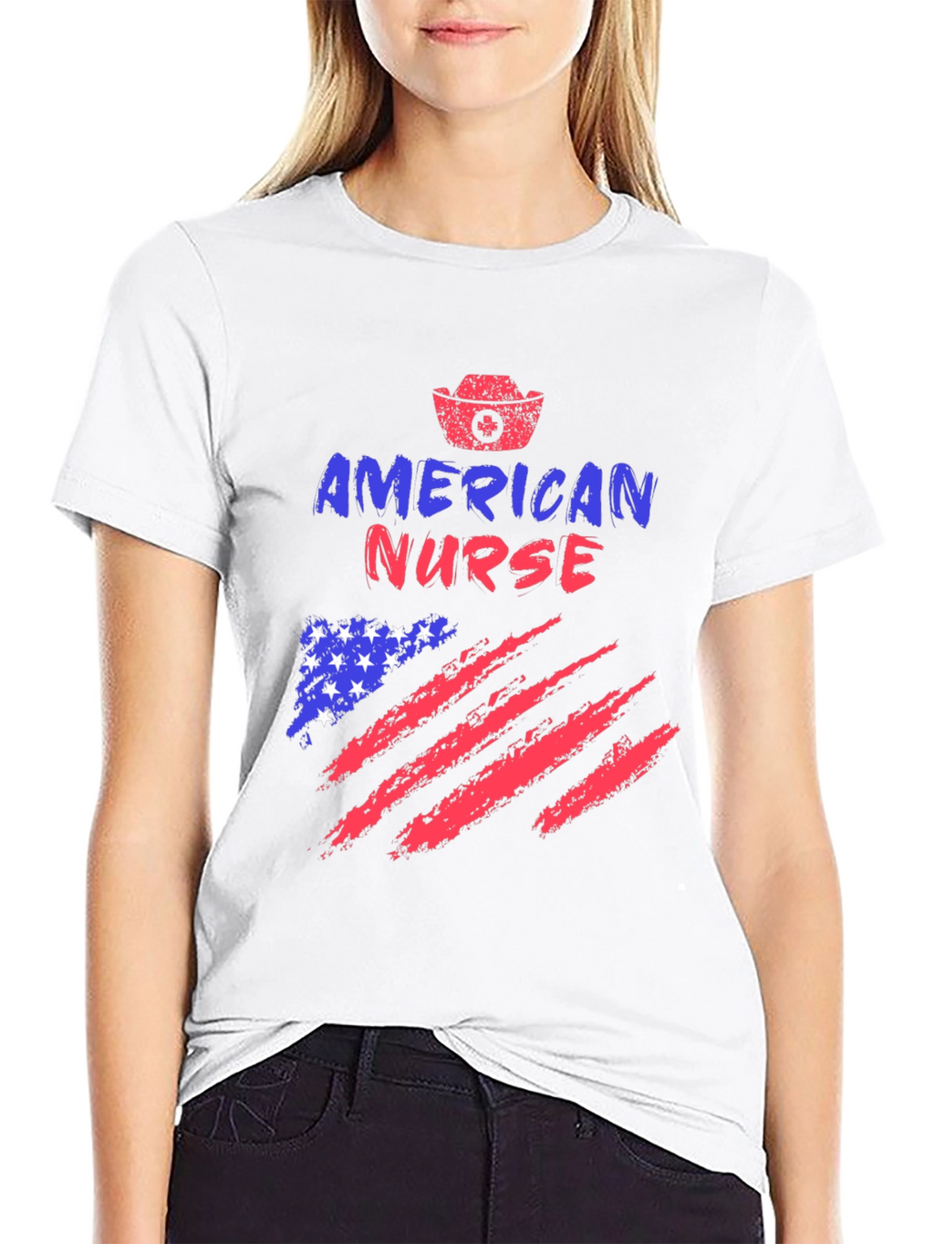American Nurse Patriotic T-Shirt