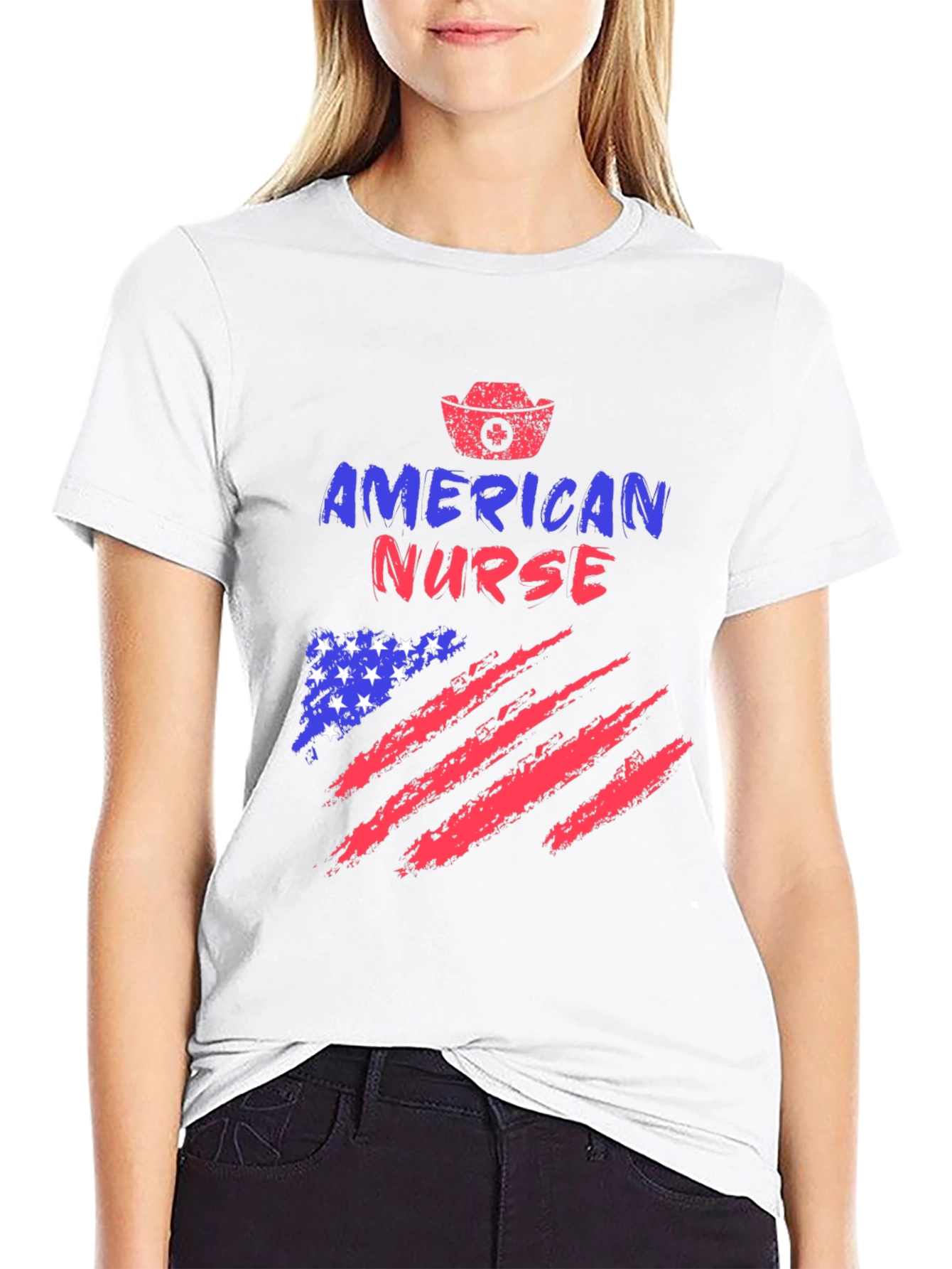 American Nurse Patriotic T-Shirt