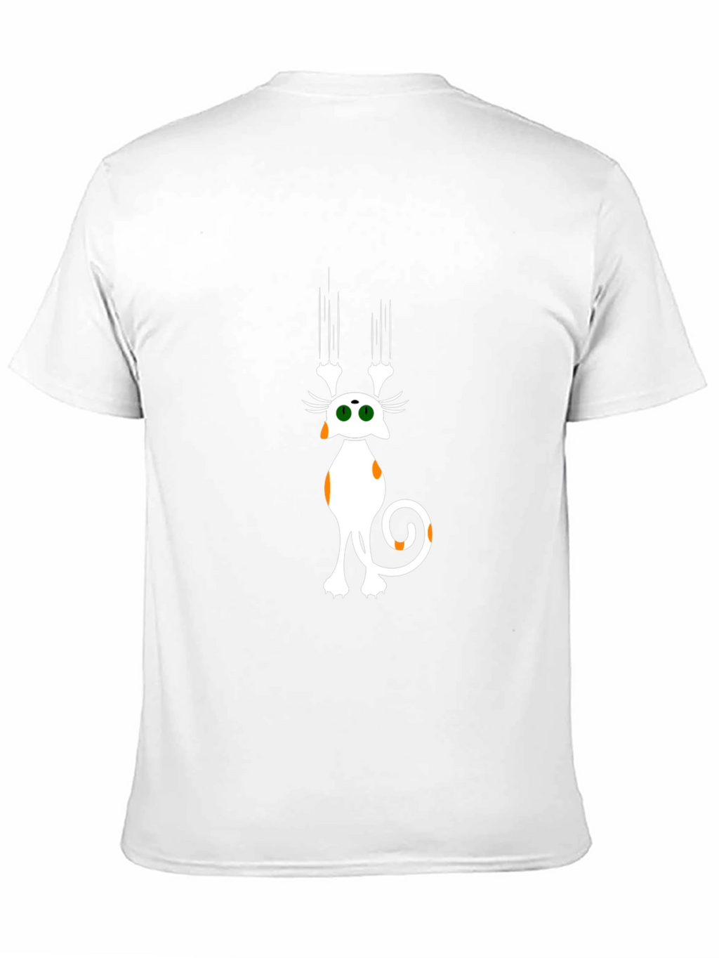 Cat Scratch T-Shirt - Funny Graphic Tee