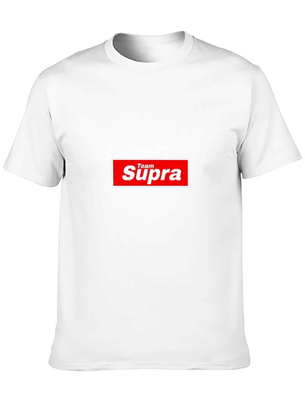 Team Supra Graphic Tee - Black Cotton Blend